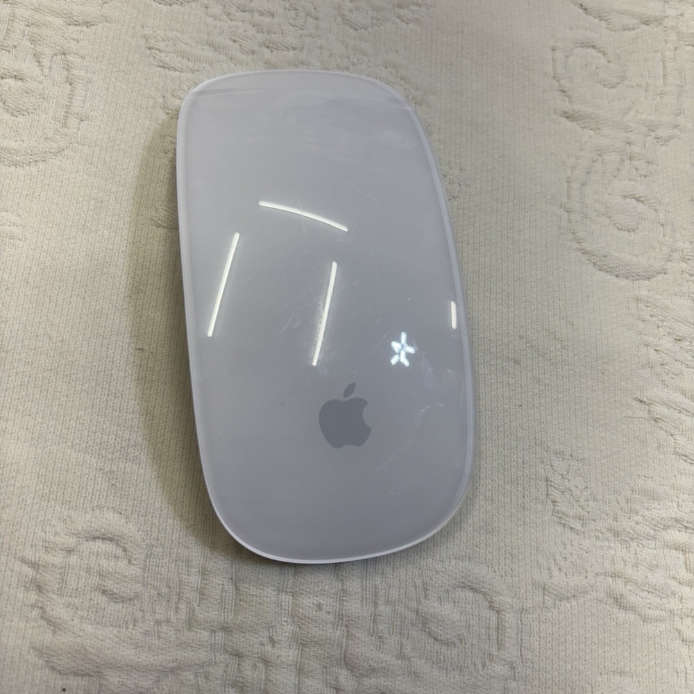 Genuine Apple Magic Mouse, Model A1296, Wireless Bluetooth, White